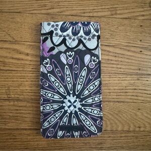Vera Bradley Eyeglass Case Purple Floral